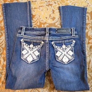 L.A Idol USA Bling & Bedazzled Denim Jeans